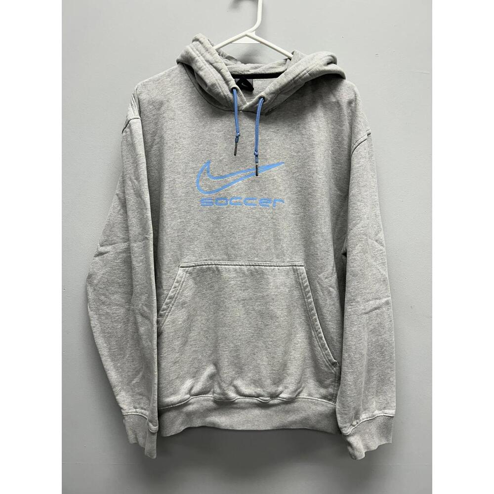 Vintage Nike Soccer Gray Hoodie